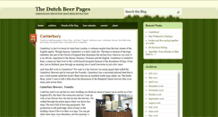 Desktop Screenshot of dutchbeerpages.com